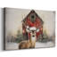 Gilded Manger Serenade-Premium Gallery Wrapped Canvas-274700446