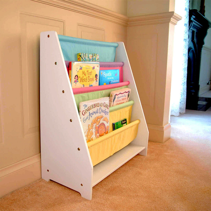 Bibliothèque pour enfants Kids White Charlie