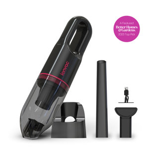 ionvac Cordless Handheld Vacuum with USB Charging and Multiple Attachments