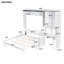 Lits pour grand lit peu encombrants avec design en bois multifonctionnel pour une maison moderne