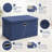 Foldable Storage Bins Fabric Dustproof With Lid