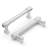 Piper Collection Bar Pull - 3-3/4" Center to Center Cabinet Pull Chrome - Mid-century Modern Hardware for Drawers & Cabinets-50259539-116358818