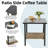 Barbary 3pcs Patio Rocking Rattan Set, Outdoor Bistro Set with Cushions, 2 Rocker Chairs& 2-Tier Side Table-1097853446