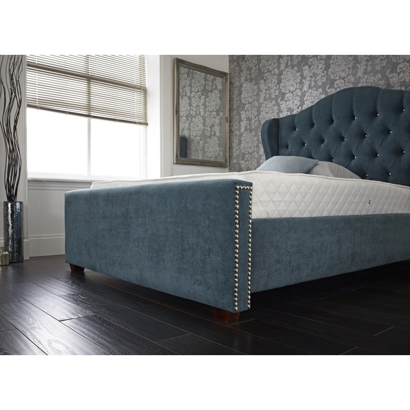 Micah Upholstered Bed, Double (4'6)