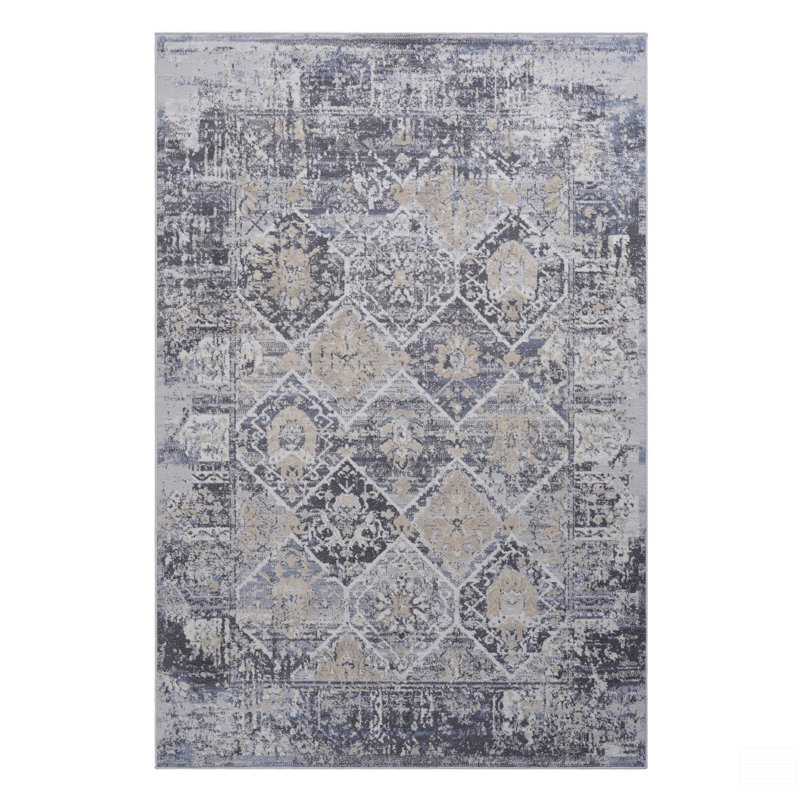 6X9 Traditional Area Rug, Rectangle 6'7" x 7'9"