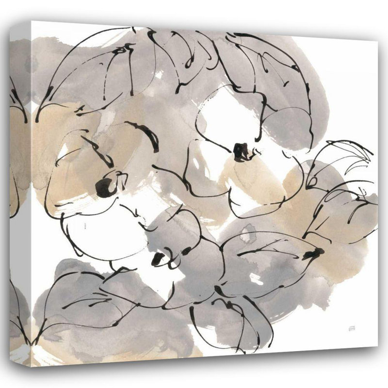 Art sur toile tendue Red Barrel Studio® Paschke, Chris, titré Original Neutrals II, H 15 po x l 15 po