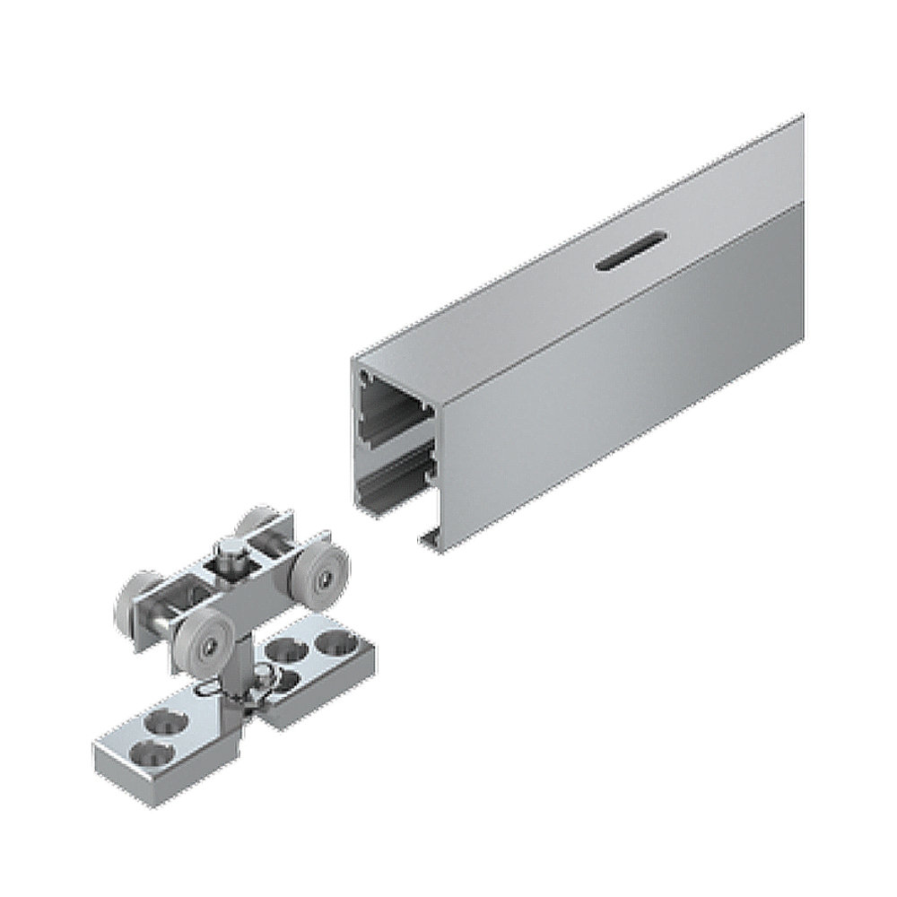 TopLine Grant SD Standard Single Door Hardware Kit Hettich Track 