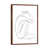 Classic Brown Wood Framed