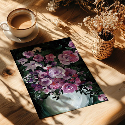 «Evening Bouquet Elegance I Print» 