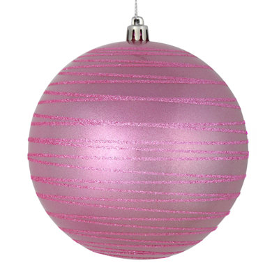 Ornement boule de bonbon