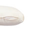 Causeuse d'extérieur surdimensionnée en bois d'acacia avec corde beige et coussins crème en teck-133524168