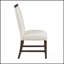 Ensemble de salle à manger moderne extensible avec 6 chaises rembourrées beiges, table en bois durable et accents métalliques pour le confort et le style-1158443781