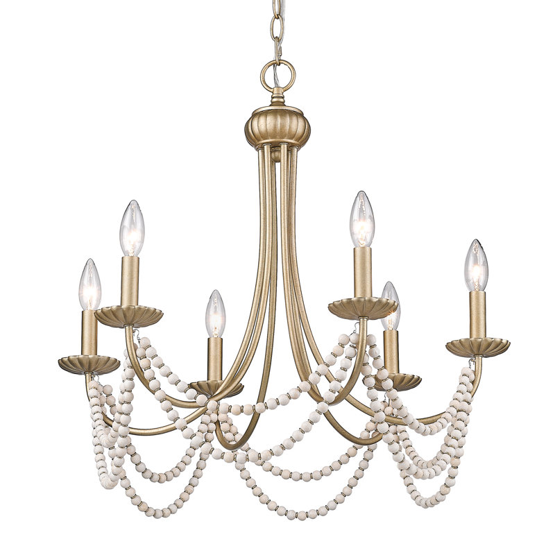 Lustre géométrique unique à 6 lumières Gabrail