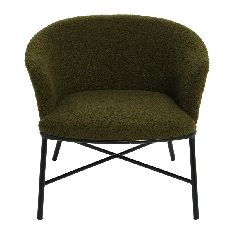 Shoko Upholstered Armchair, Green