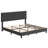 Platform Bed Frame with Headboard, Grey Linen Upholstered Wood Bed, No Box Spring Needed with 700 LBS Sturdy Wooden Slats Support-1479577883