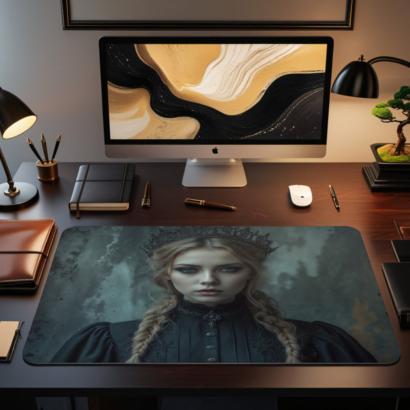 Polyester Desk Pad, 23.6x13.8