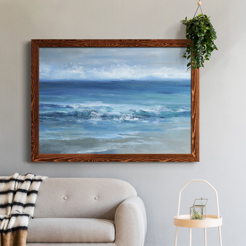 Ocean Beauty - Reproduction d'art sur toile encadrée, H 37,5 po x l 27,5 po x P 1,5 po, Érable