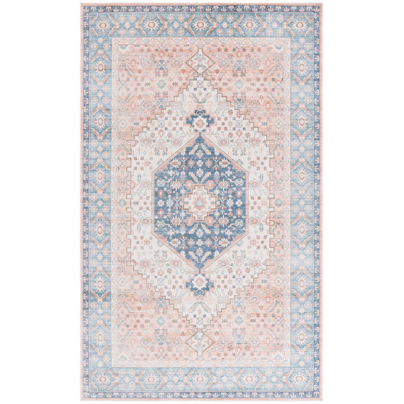 Celisse Machine Washable Performance Oriental Rug, Rectangle 6' x 9'