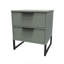 Turah 2 Drawer Bedside Cabinet (Ready Assembled)-1076758998