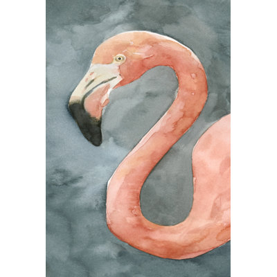 Flamingo Study II by Emma Caroline - Painting