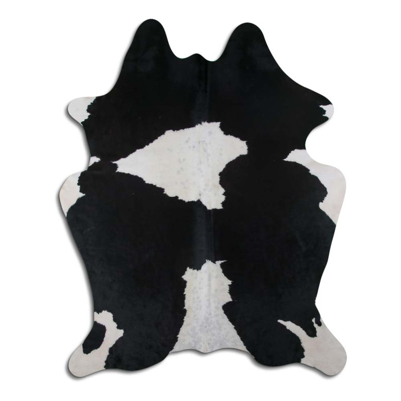 Cowhide Rug Black And White