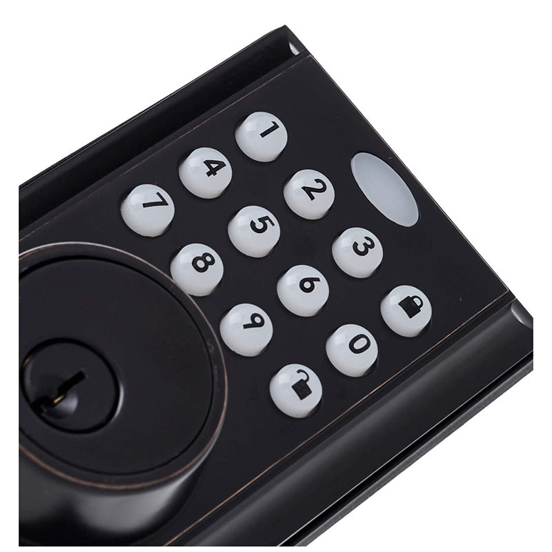 Electronic Single Cylinder Deadbolt