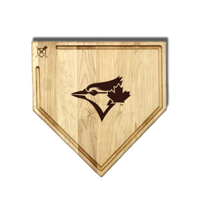 Full Size (17" X 17") Home Plate Cutting Board With Trough