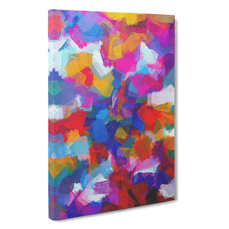 Something Desired Abstract - Wrapped Canvas Print, 50cm H x 35cm W x 3cm D