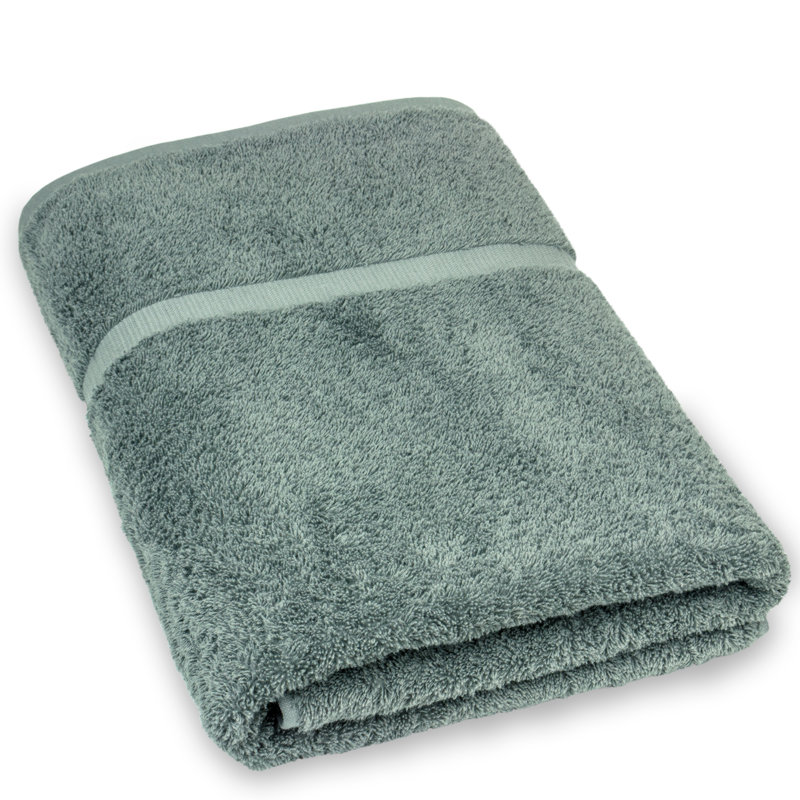 Wellston Super Plush Bath Towel, Gray