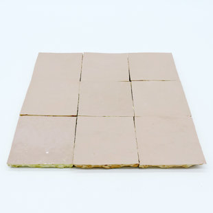 Carreau de terre cuite 4 po x 4 po
