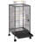 Ceryss 40'' Play Top Floor Bird Cage with Wheels