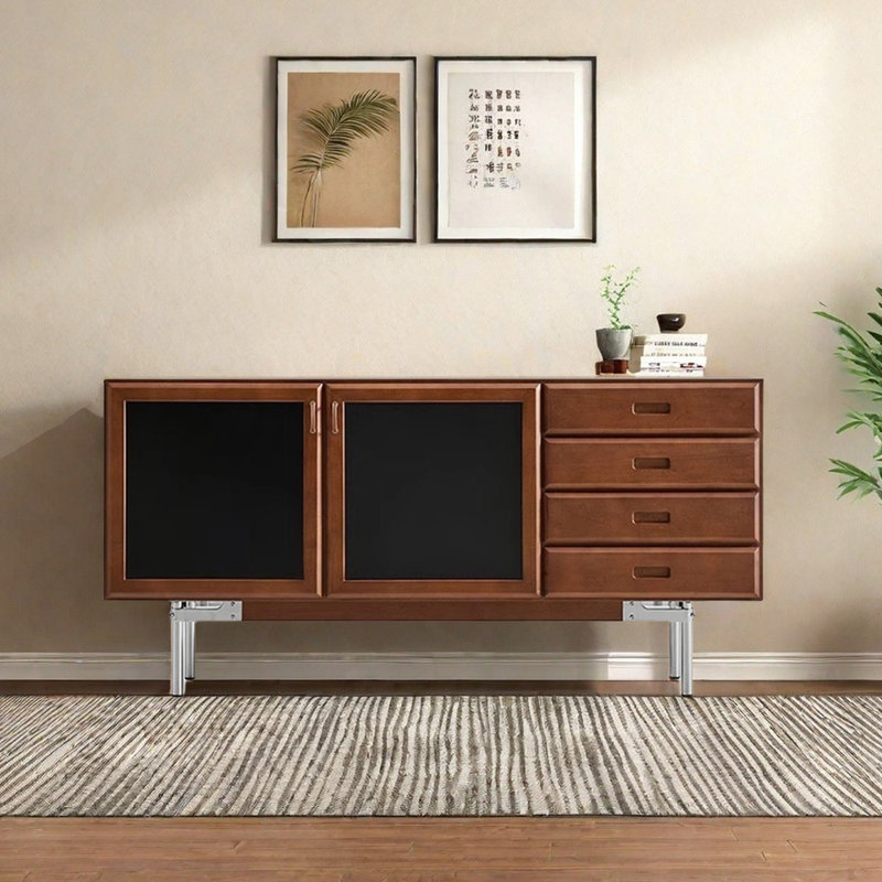Buffet avec rangement de style rétro