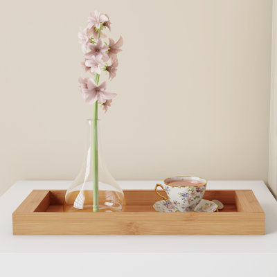 Arthenia Bamboo Tray - Set of 2