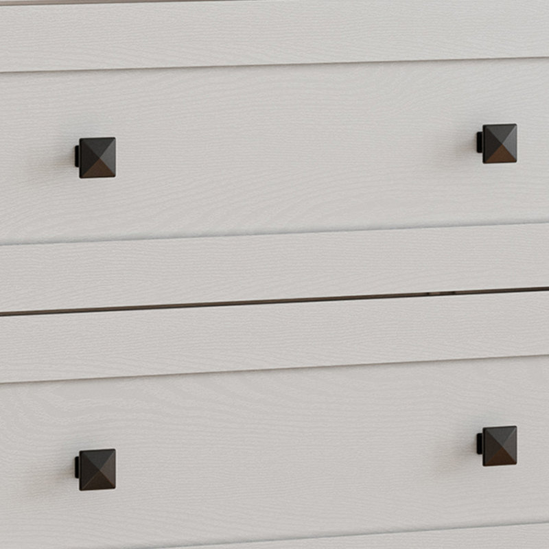Feaman 26.46" W Modern 3-Drawer Chest, White