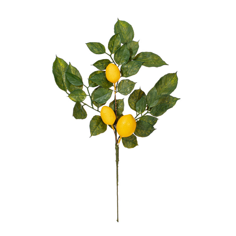 20'' Faux Salal Leaf Lemon Plant