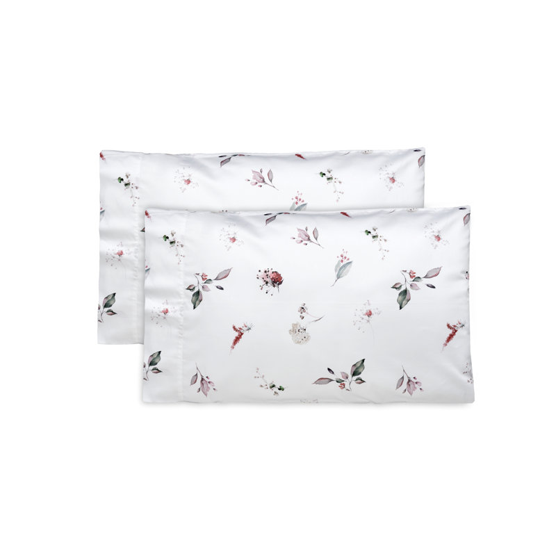 Verdiana Petite Print Cases, Standard Pillow Case, Pink Purple