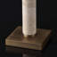 Lampe de table en travertin Elinora
