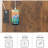 2-Drawer Narrow End Table with Storage and Charging Station