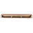 Modern Ember Walnut Creek Fireplace Mantel Shelf - 9" Depth, Close-Grain Details - Real Walnut Wood-92286451-92286452