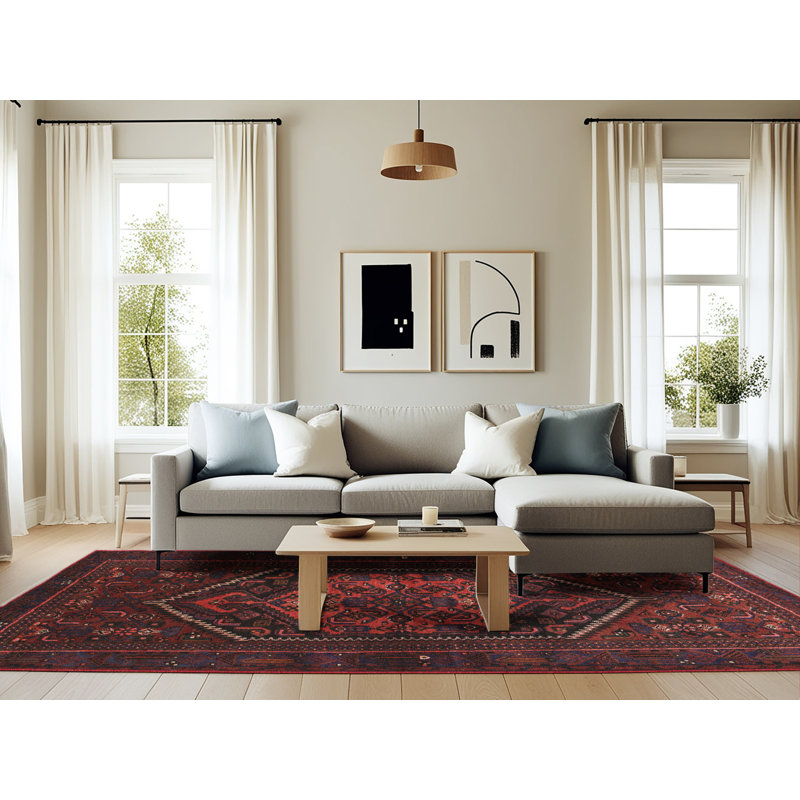 Chavtika Oriental Indoor Rug, Rectangle 6' x 9'