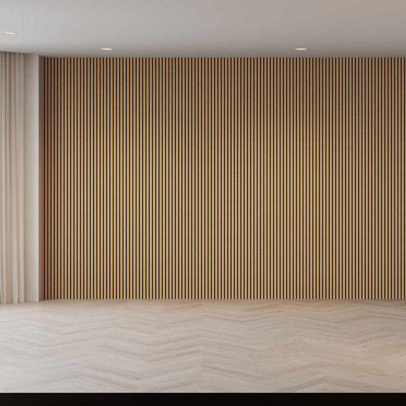 Ensemble de lambris à claire-voie, 457 cm L x 178 cm H, moulure murale à peindre pour mur d'accent.
