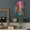Red Barrel Studio® «Feline Fotobomb» par David Galchutt, art mural en métal