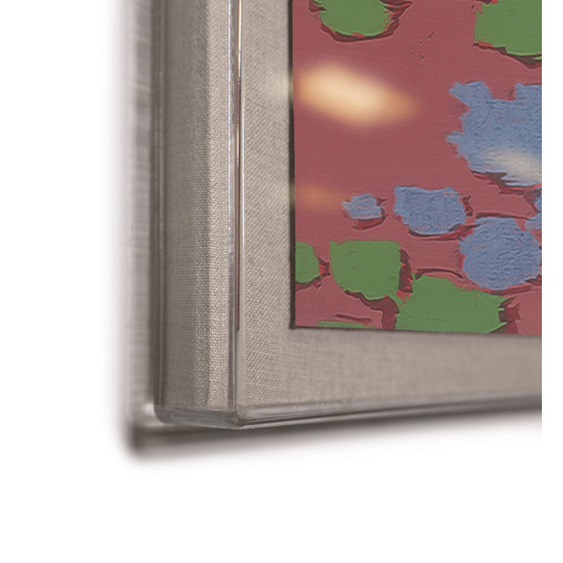 Tulips 2 Print by Paule Marrot, 56" H x 44" W x 1.25" D, Acrylic Box