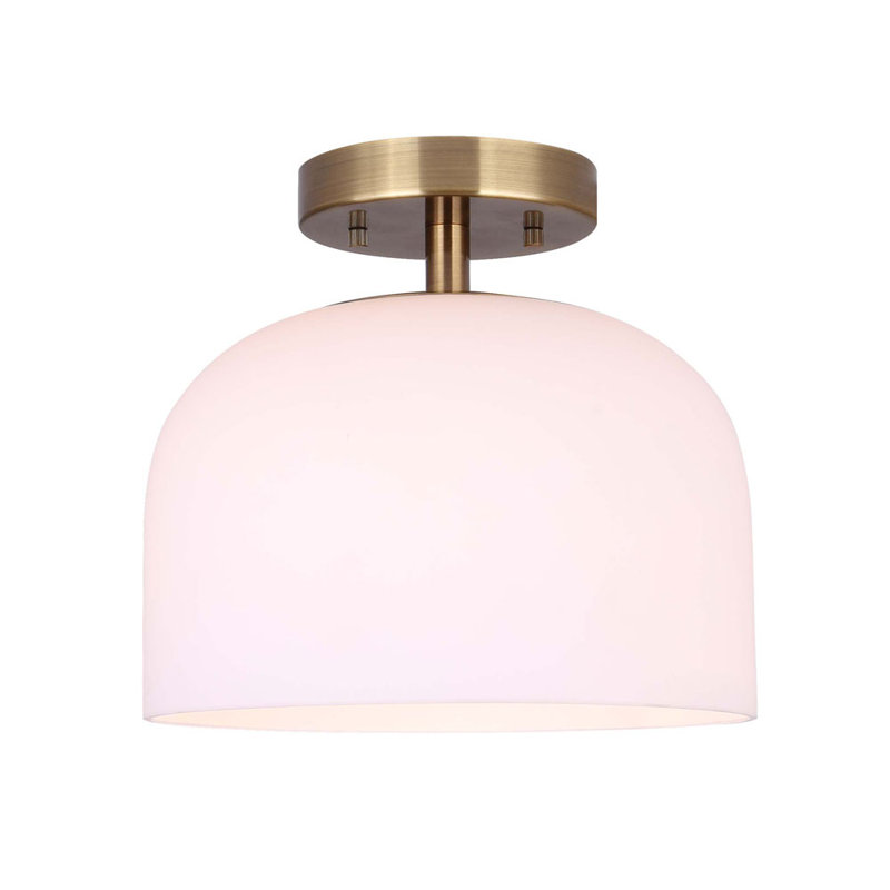 Dewit Glass Flush Mount