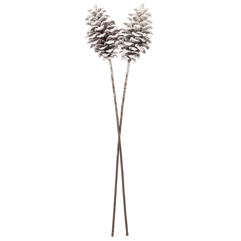 Ensemble de 2 branches de pin artificielles