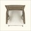 Chaise d'extérieur en bois d'acacia