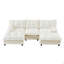 Canapé modulaire modulaire en forme de U 107 po avec 2 repose-pieds et 3 sièges en chenille-1629799881-1629799886