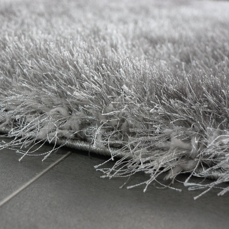 Brentwood Solid Colour Shag Area Rug, Rectangle 80 x 150cm