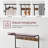 33.1"W 4 in 1 Hall Tree for Entryway, Coat Rack with Shoe Bench, 9 Removable Hooks & Hanging Rod-378160209