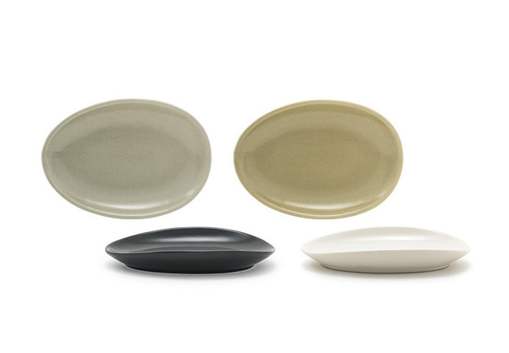 Assiette plate Tides ™ de 5,5 po, Herbes marines